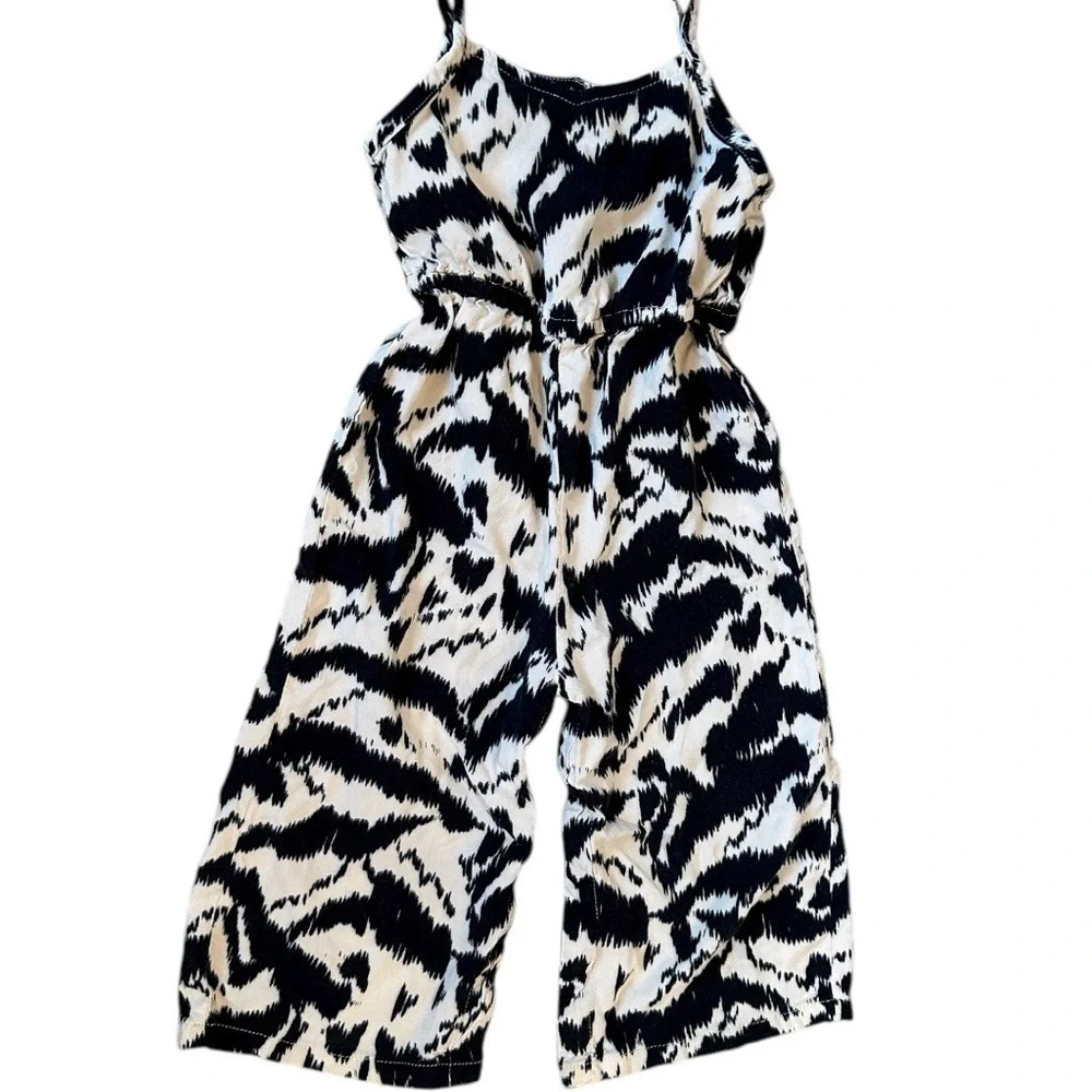 Old Navy Toddler Girl Cinched Waist One Piece Jumpsuit Size 2t